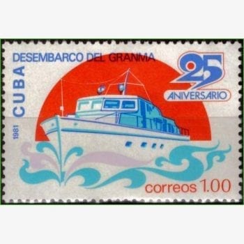 AC12647 | Cuba - Desembarque das forças revolucionárias
