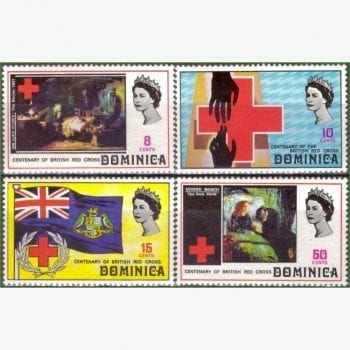 AC13617 | Dominica - 100 anos da Cruz Vermelha britânica
