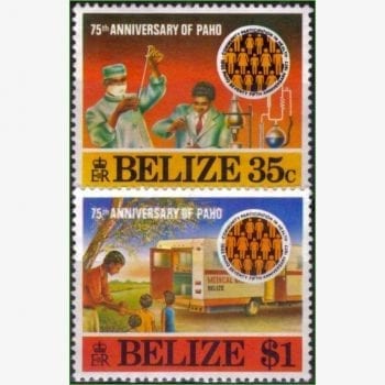 AC14102 | Belize - 75 anos da PAHO