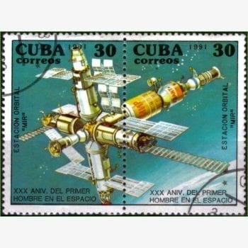 AC14104 | Cuba - Estação Espacial MIR