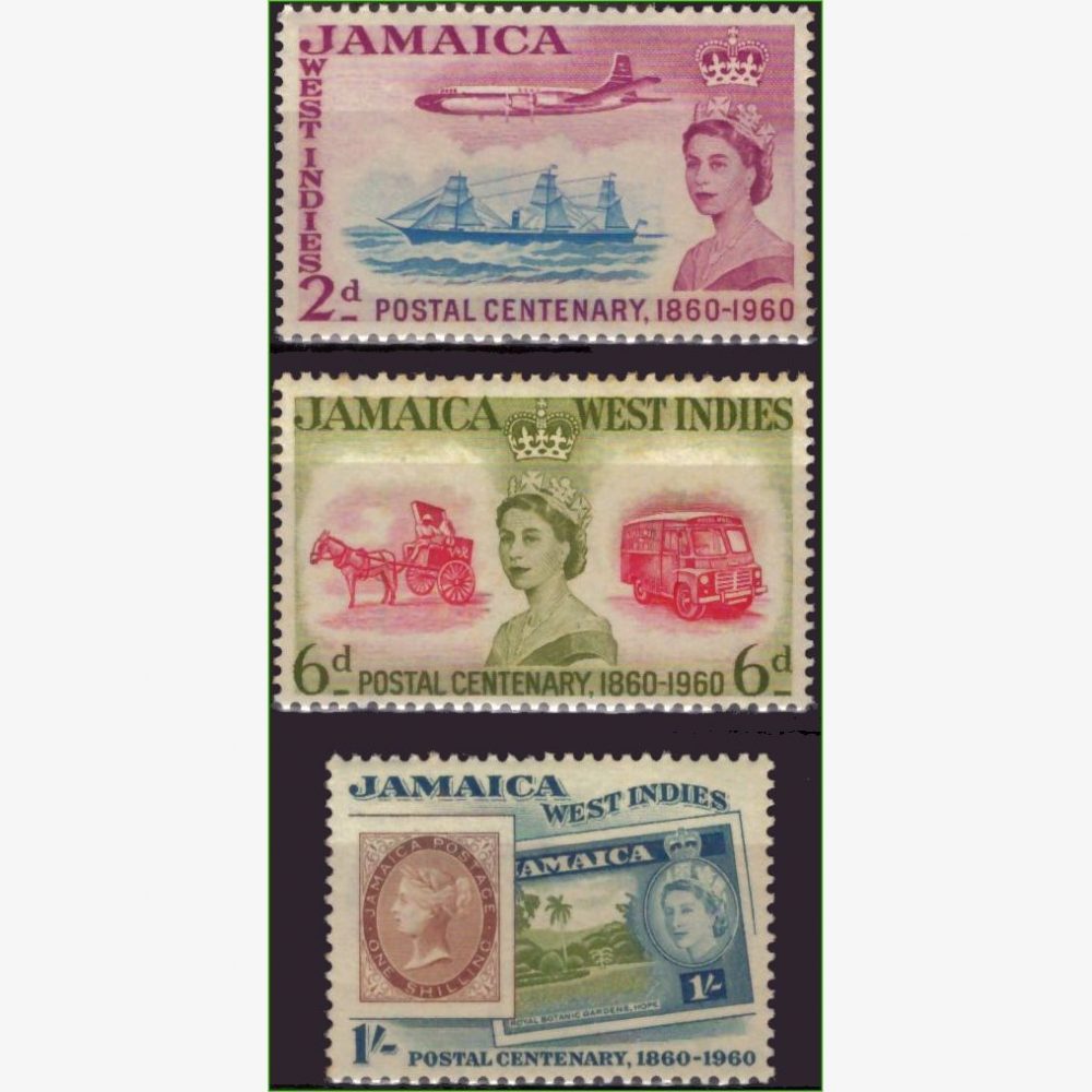 AC14630 | Jamaica - 100 anos dos correios