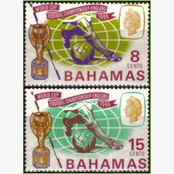 AC15492 | Bahamas - Copa do Mundo (Inglaterra 1966)