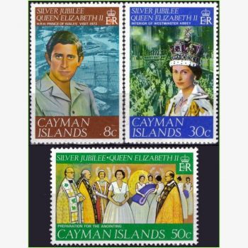 AC15565 | Ilhas Cayman - 25 anos do reinado de Elizabeth II