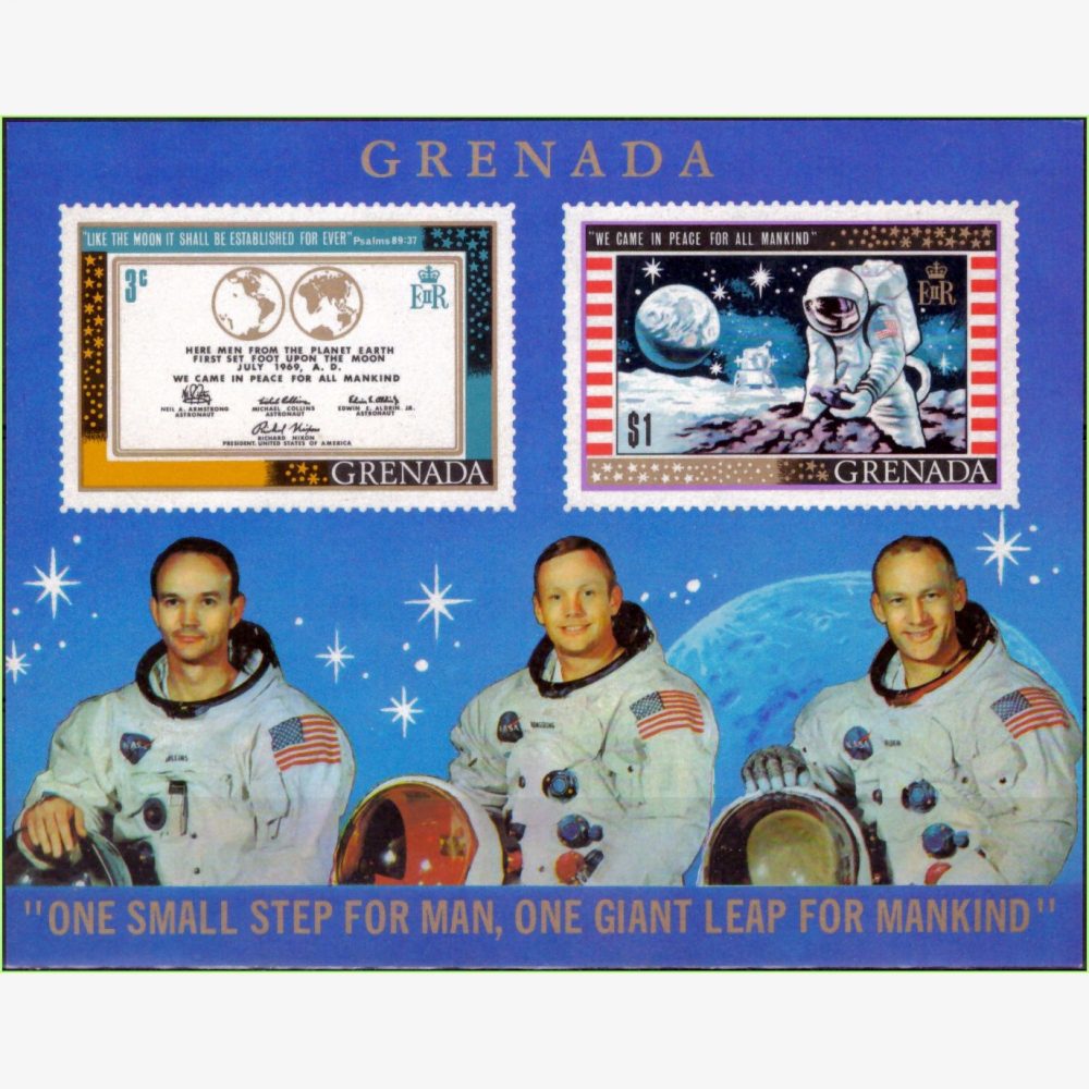 AC15681 | Granada - Apollo 11 - 1º homem na lua