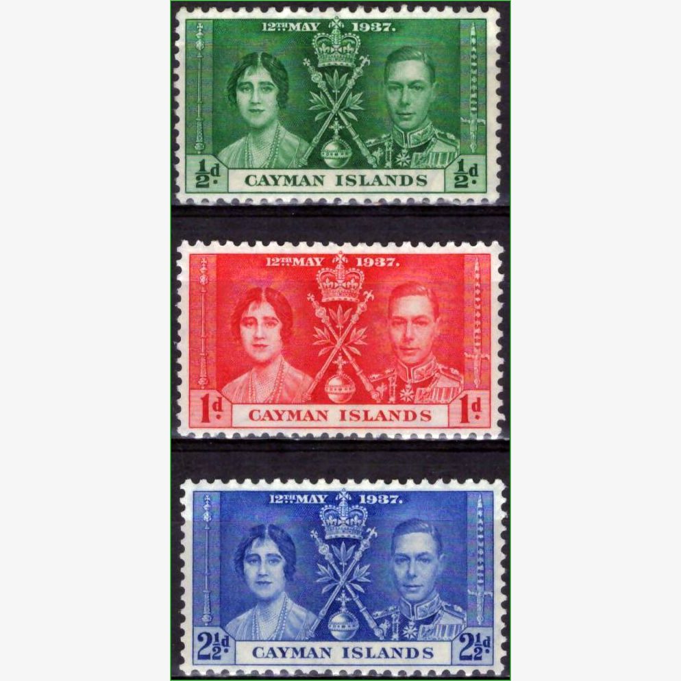 AC15821 | Ilhas Cayman - Coroação - Rei George VI