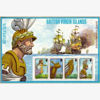 AC18000 | Ilhas Virgens Britânicas - Carrancas de navios