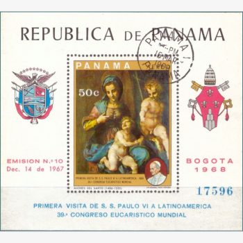 AC18205 | Panamá - 1ª visita do Papa Paulo VI a América Latina