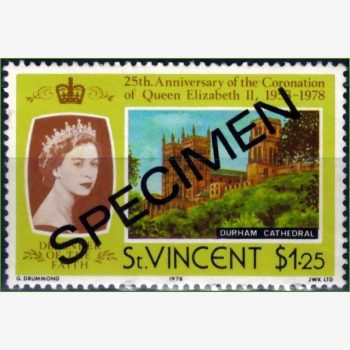 AC18711 | São Vicente - 25 anos da coroação de Elizabeth II