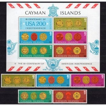 AC3743 | Ilhas Cayman - Independência dos EUA (200 anos)