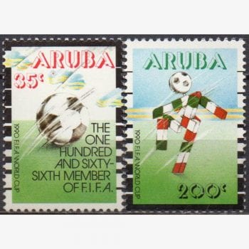 AC6943 | Aruba - Copa do Mundo (Itália 1990)