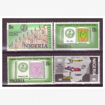 AF10538 | Nigéria - Centenário dos correios