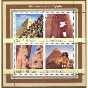 AF10612 | Guiné-Bissau - Monumentos do Egito