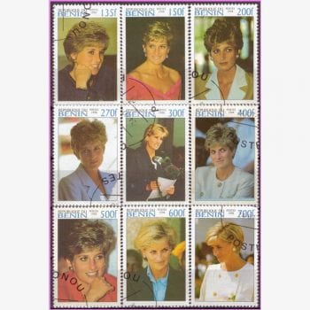 AF10776 | Benin - Diana, Princesa de Gales