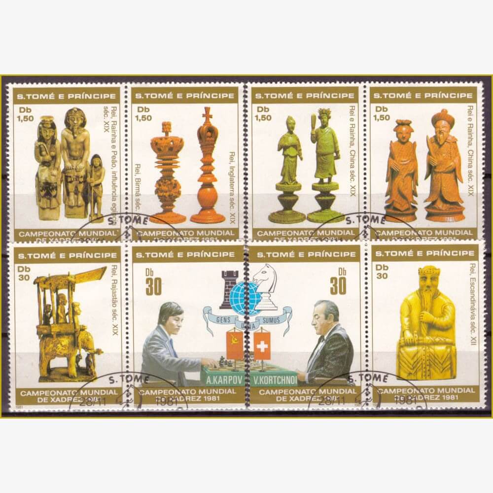 Preços baixos em Selos de xadrez São tomean