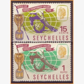 AF10982 | Seicheles - Copa do Mundo (Inglaterra 1966)