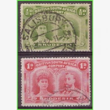 AF11252 | Companhia Britânica da África do Sul - Rainha Mary e Rei George V