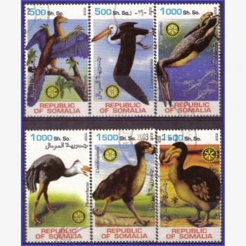 AF11638 | Somália - Aves pré-históricas