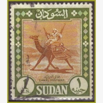 AF11703 | Sudão - Camelo postal