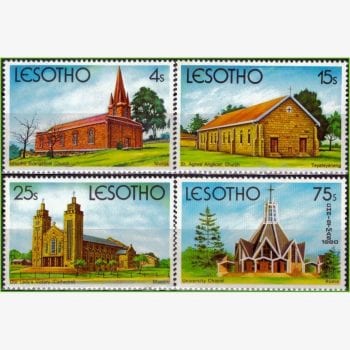 AF12253 | Lesoto - Natal - Igrejas