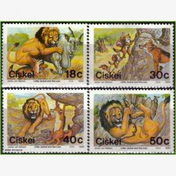 AF12530 | Ciskei - A lenda do leão e do chacal