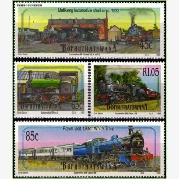 AF12588 | Bophuthatswana - Trens e locomotivas