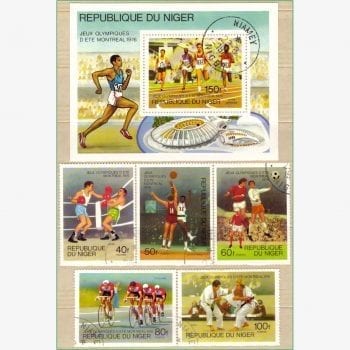 AF13451 | Níger - Olimpíadas (Montreal 1976)