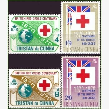 AF13623 | Tristão da Cunha - 100 anos da Cruz Vermelha