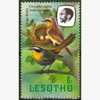 AF13717 | Lesoto - Pássaros