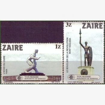 AF13727 | Zaire - Monumentos de Kinshasa