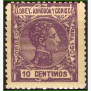 AF14013 | Elobey, Annobon e Corisco - Rei Alfonso XIII