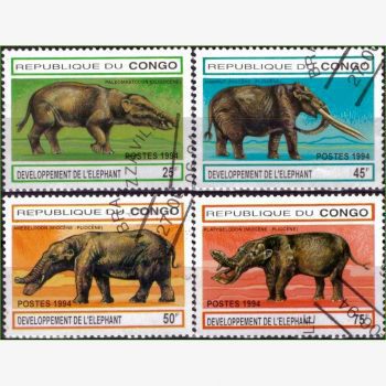 AF14451 | Congo - Evolução do elefante
