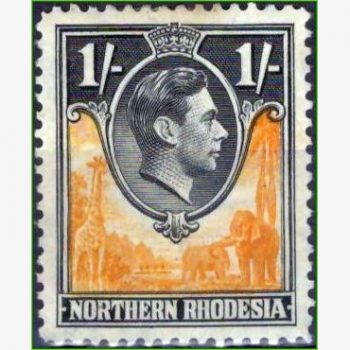 AF14452 | Rodésia do Norte - Rei George VI