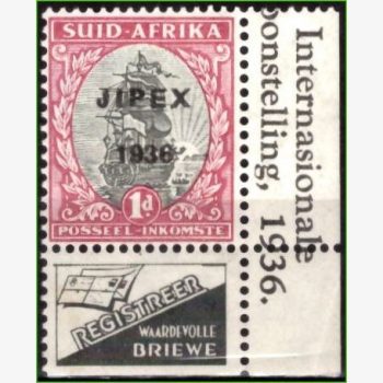 AF14581 | África do Sul - JIPEX 1936