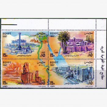 AF14770 | Egito - Ano do turismo - Monumentos