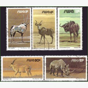 AF14883 | Sudoeste Africano - Animais africanos