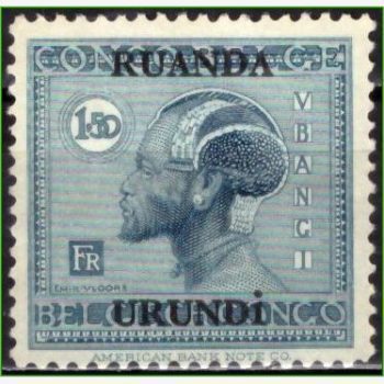 AF14920 | Ruanda-Urundi - Nativo ubangi