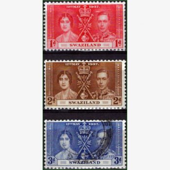 AF15832 | Suazilândia - Coroação - Rei George VI