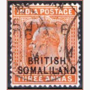 AF16362 | Somalilândia Britânica - Rei Edward VII