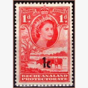 AF16425 | Bechuanalândia - Rainha Elizabeth II