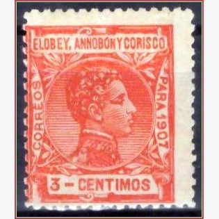 AF16476 | Elobey, Annobon e Corisco - Rei Alfonso XIII