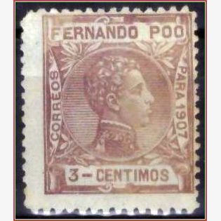 AF16477 | Fernando Pó - Rei Alfonso XIII