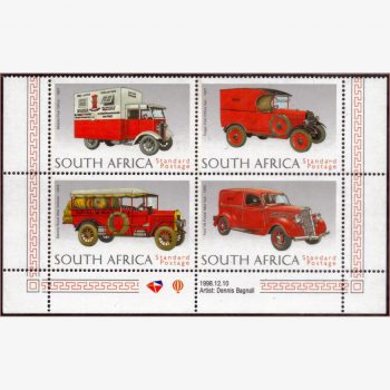 AF16594 | África do Sul - Veículos Postais - 100 anos da UPU