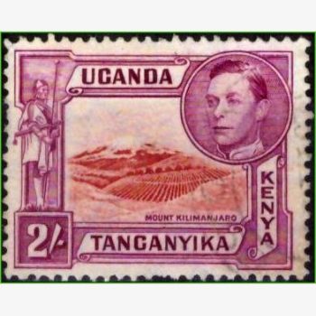 AF17252 | Quênia, Uganda e Tanganica - George VI e Monte Kilimanjaro