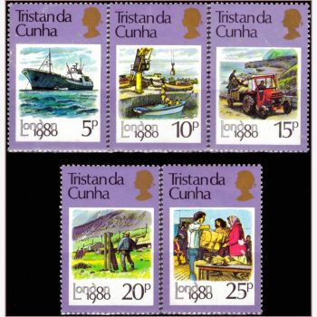 AF18079 | Tristão da Cunha - Exibição internacional de selos