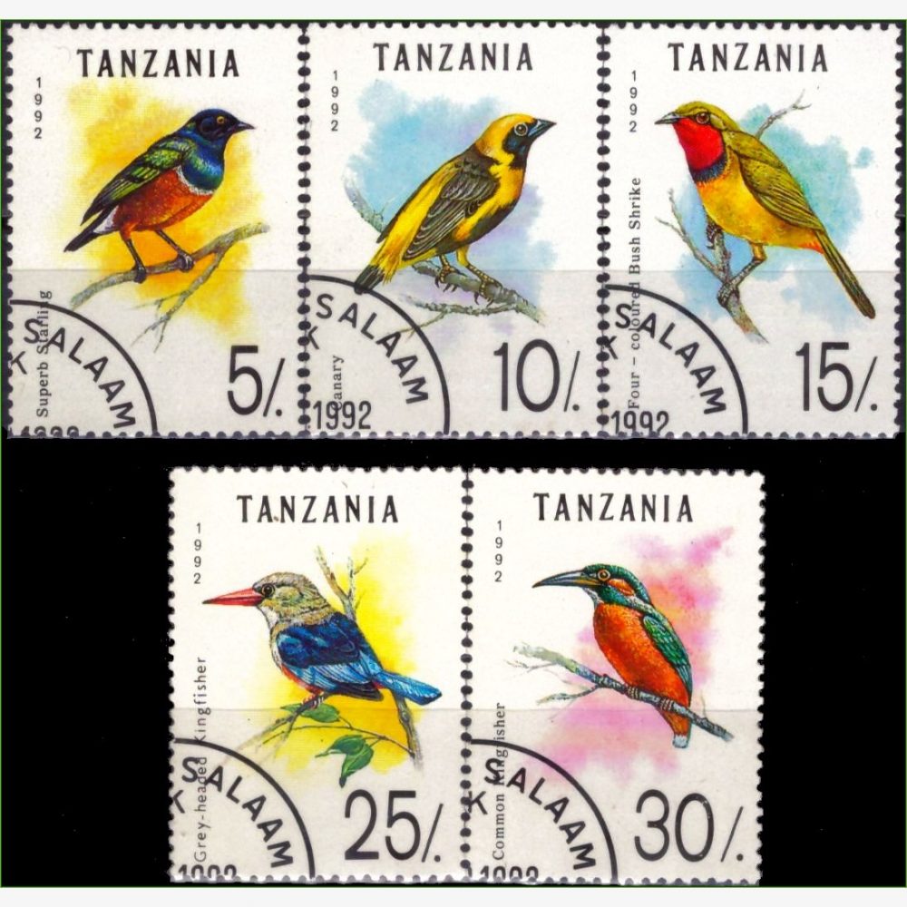 AF18666 | Tanzânia - Pássaros