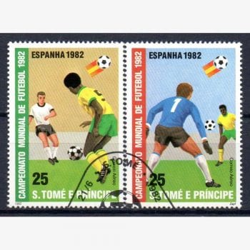 AF5598 | São Tomé e Príncipe - Copa do Mundo (Espanha 1982)