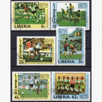 AF6799 | Libéria - Copa do Mundo (México 1986)