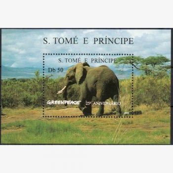 AF7361 | São Tomé e Príncipe - 25º aniversário do Greenpeace