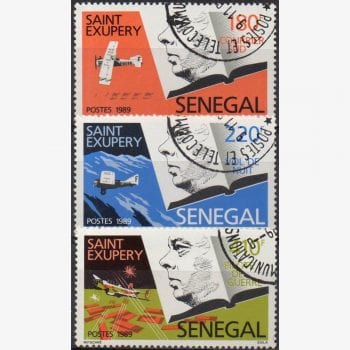 AF7655 | Senegal - Antoine de Saint-Exupery (1900-1944)