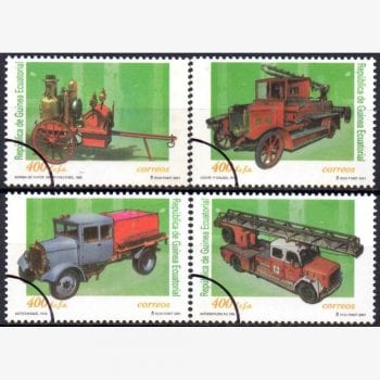 AF8289 | Guiné Equatorial - Carros de bombeiros